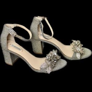 (SOLD) Alex Marie Block Rhinestone Heels